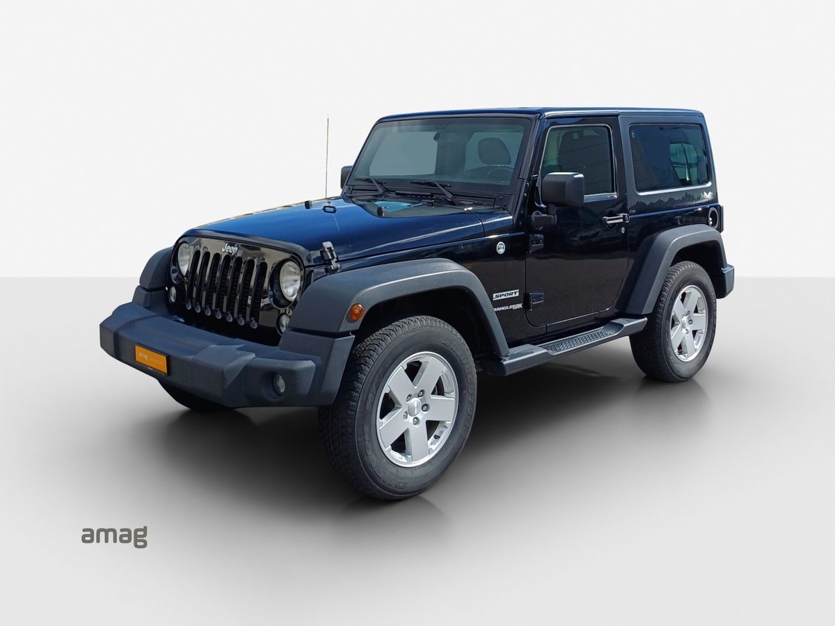 JEEP Wrangler2.8CRD UnlGold.Ea gebraucht für CHF 31'900,