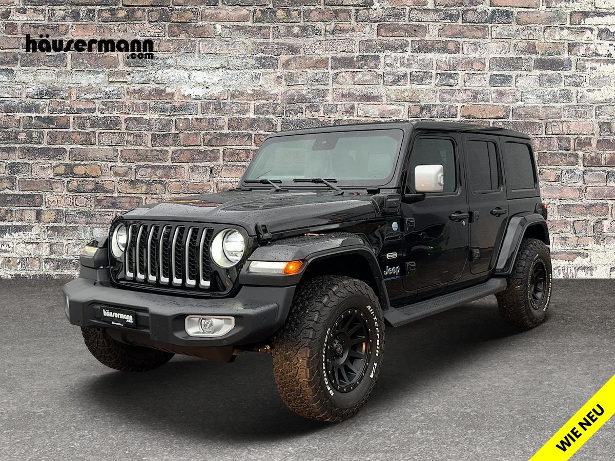 JEEP Wrangler 2.0 Turbo Overland P vorführwagen für CHF 84'900,