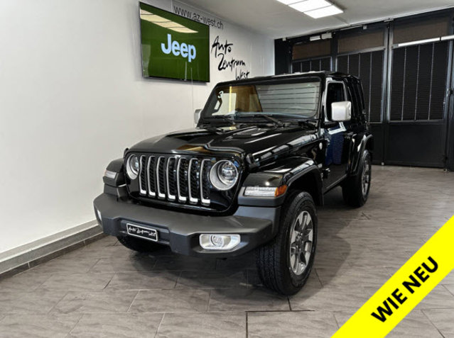 JEEP Wrangler 2.0 Turbo Overland vorführwagen für CHF 73'000,