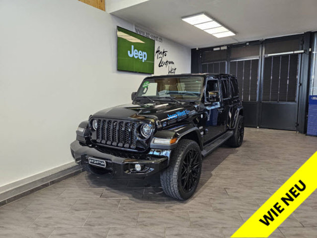 JEEP Wrangler 2.0 Turbo Overland U vorführwagen für CHF 89'900,