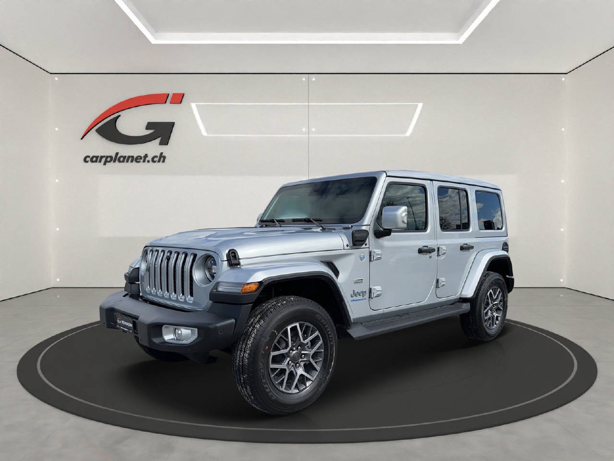 JEEP Wrangler 2.0 Turbo Sahara 4xe vorführwagen für CHF 81'900,