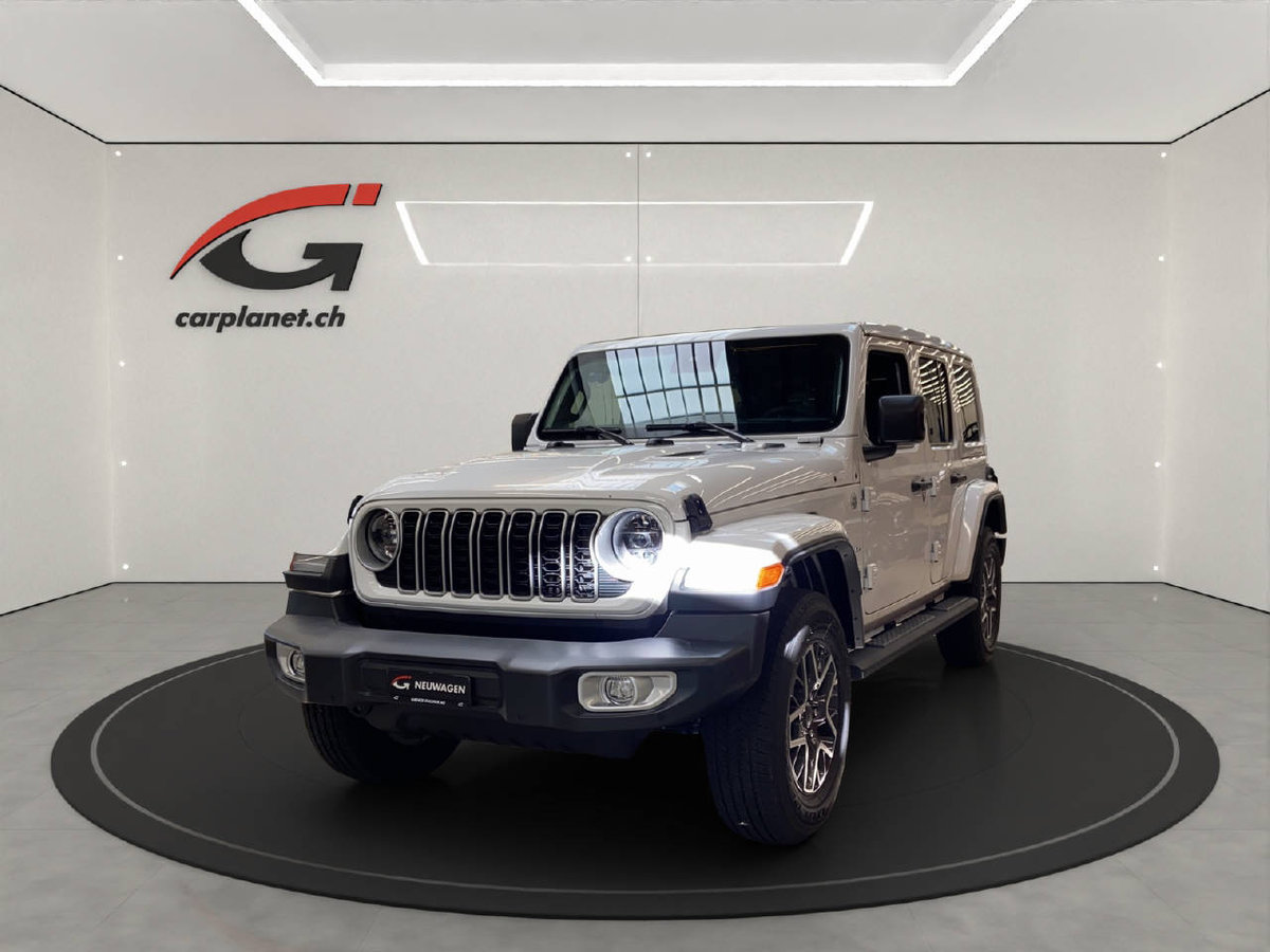 JEEP Wrangler 2.0 Turbo Sahara Pow neu für CHF 73'900,