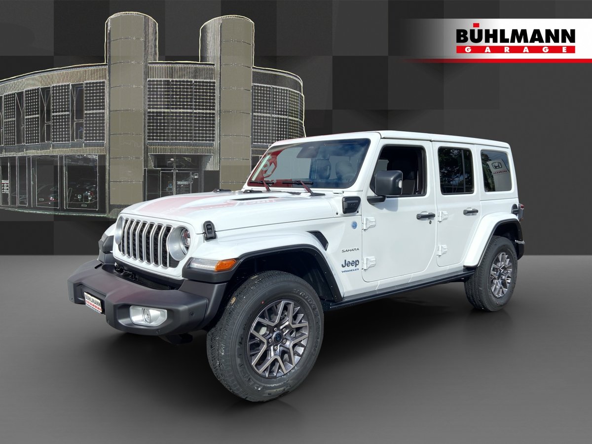 JEEP Wrangler 2.0 Turbo Sahara Bla neu für CHF 79'950,