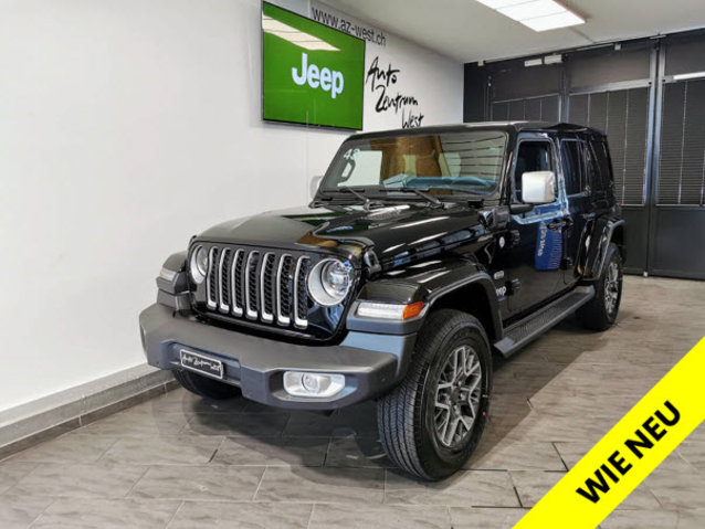 JEEP Wrangler 2.0 Turbo Overland P vorführwagen für CHF 84'900,