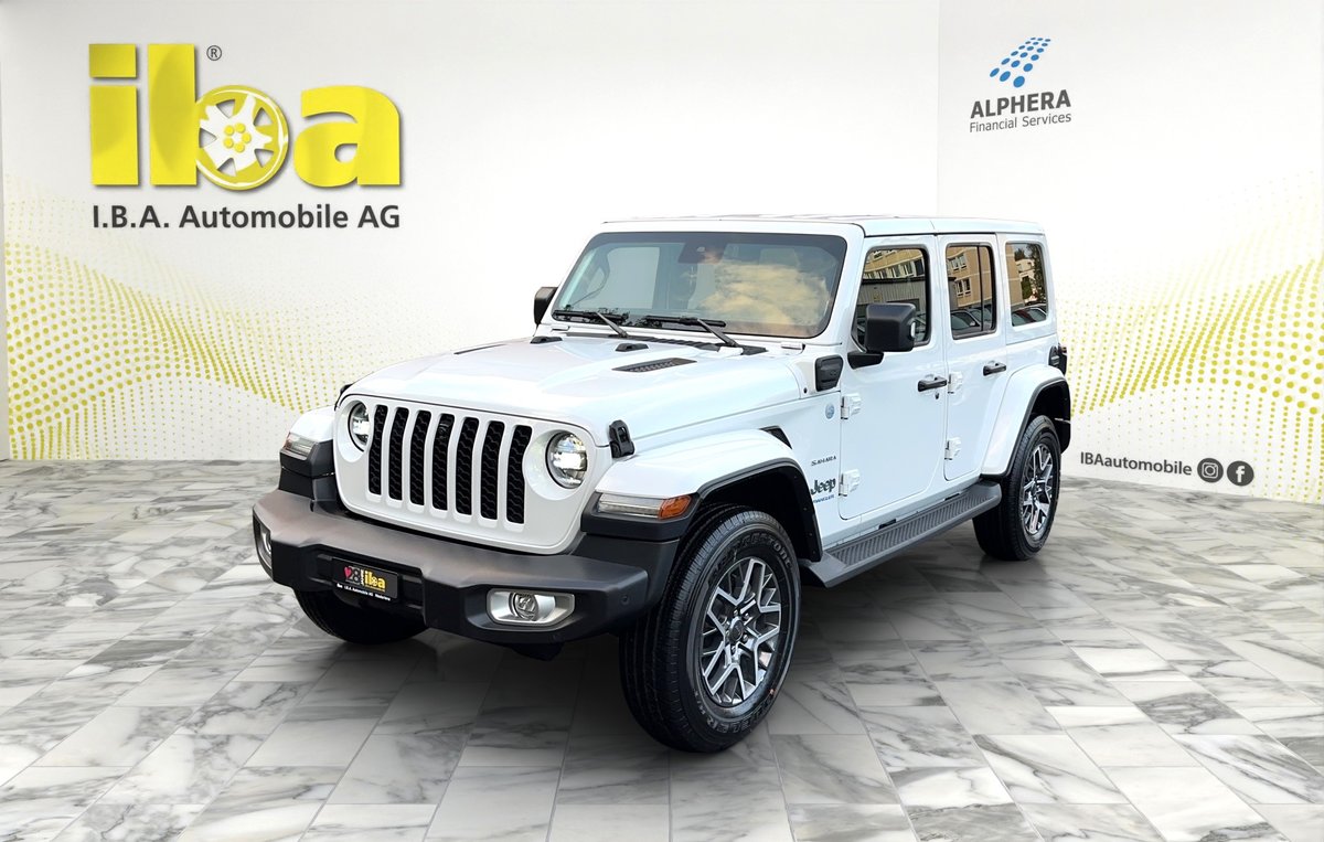 JEEP Wrangler 2.0 PHEV Sahara ST A neu für CHF 63'900,