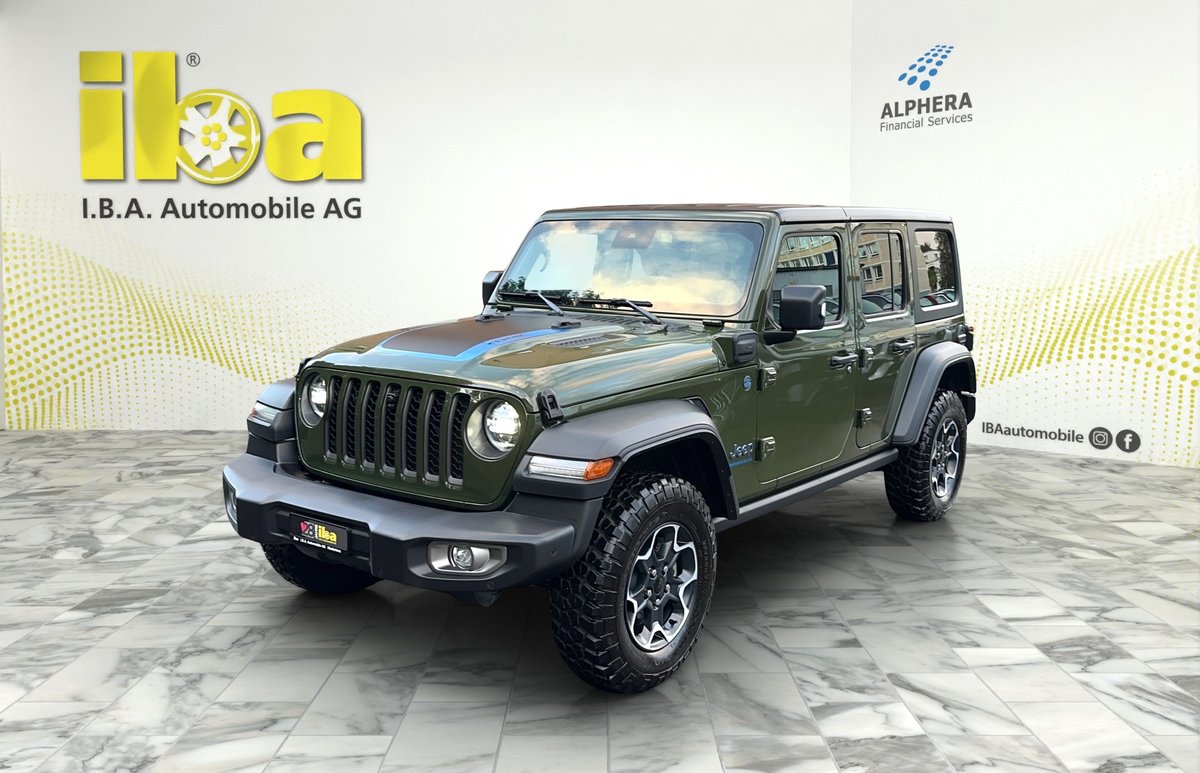 JEEP Wrangler 2.0PHEV Rubicon DT A gebraucht für CHF 63'900,