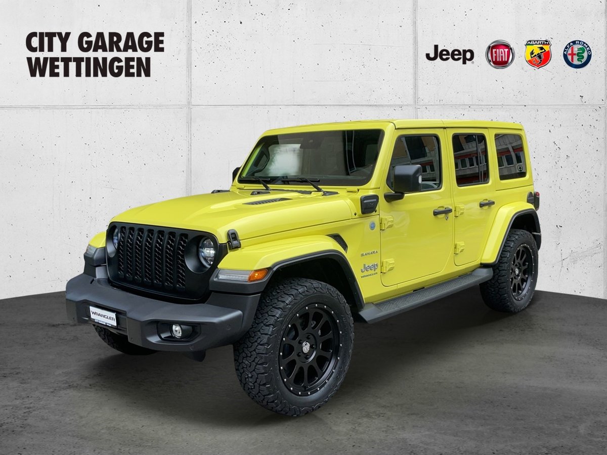 JEEP Wrangler 2.0 PHEV Unlimited S vorführwagen für CHF 69'900,