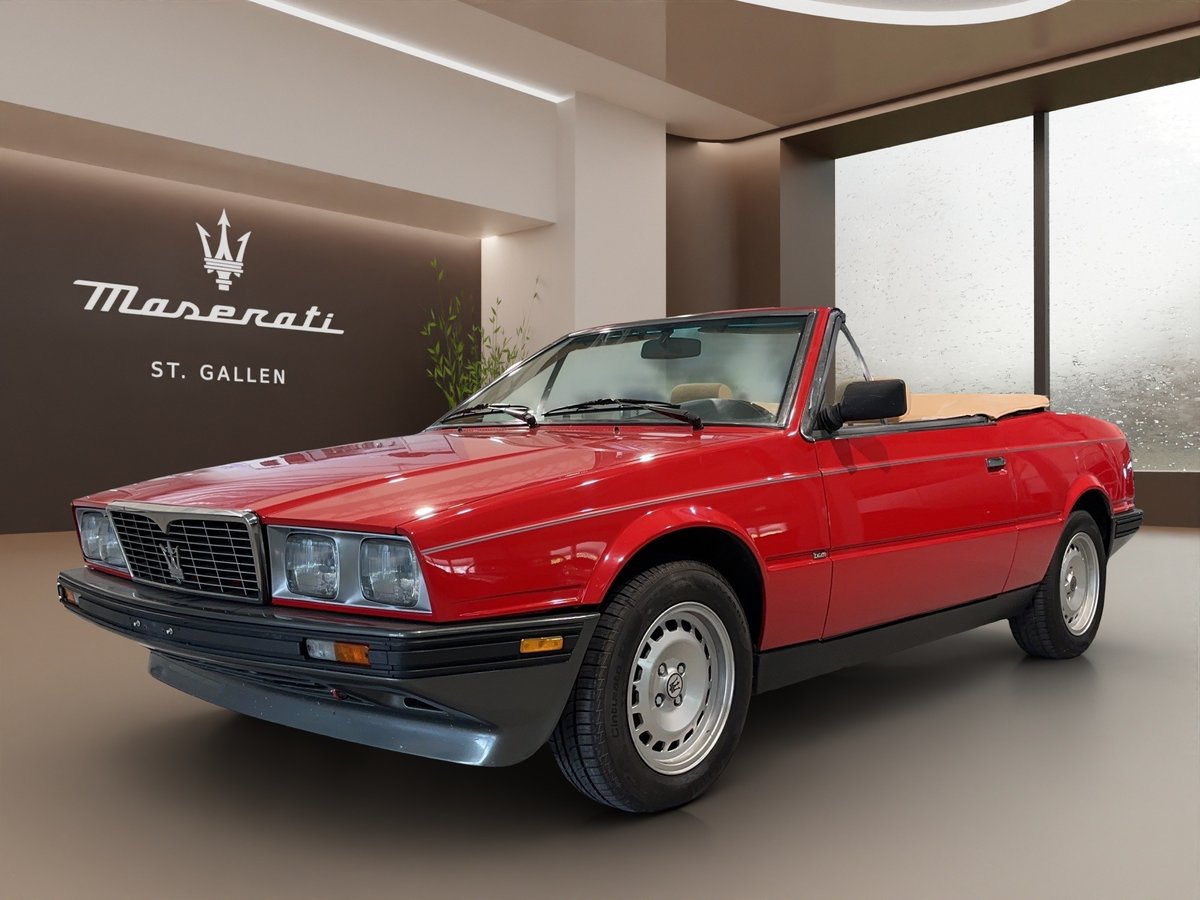 MASERATI BITURBO Cabrio 2.5 Vergas gebraucht für CHF 25'900,