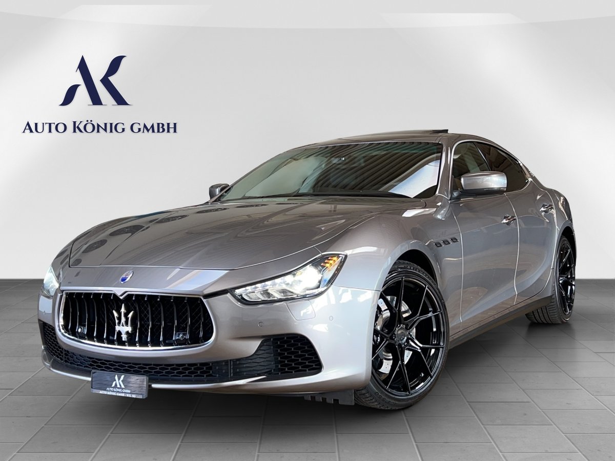 MASERATI Ghibli S Q4 3.0 V6 Automa gebraucht für CHF 27'800,