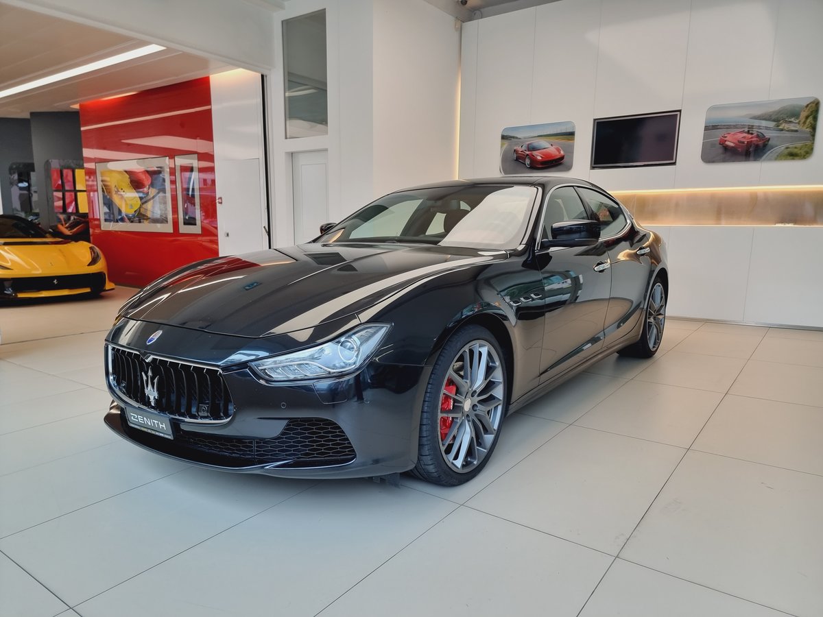 MASERATI Ghibli S Q4 3.0 V6 Automa gebraucht für CHF 32'900,