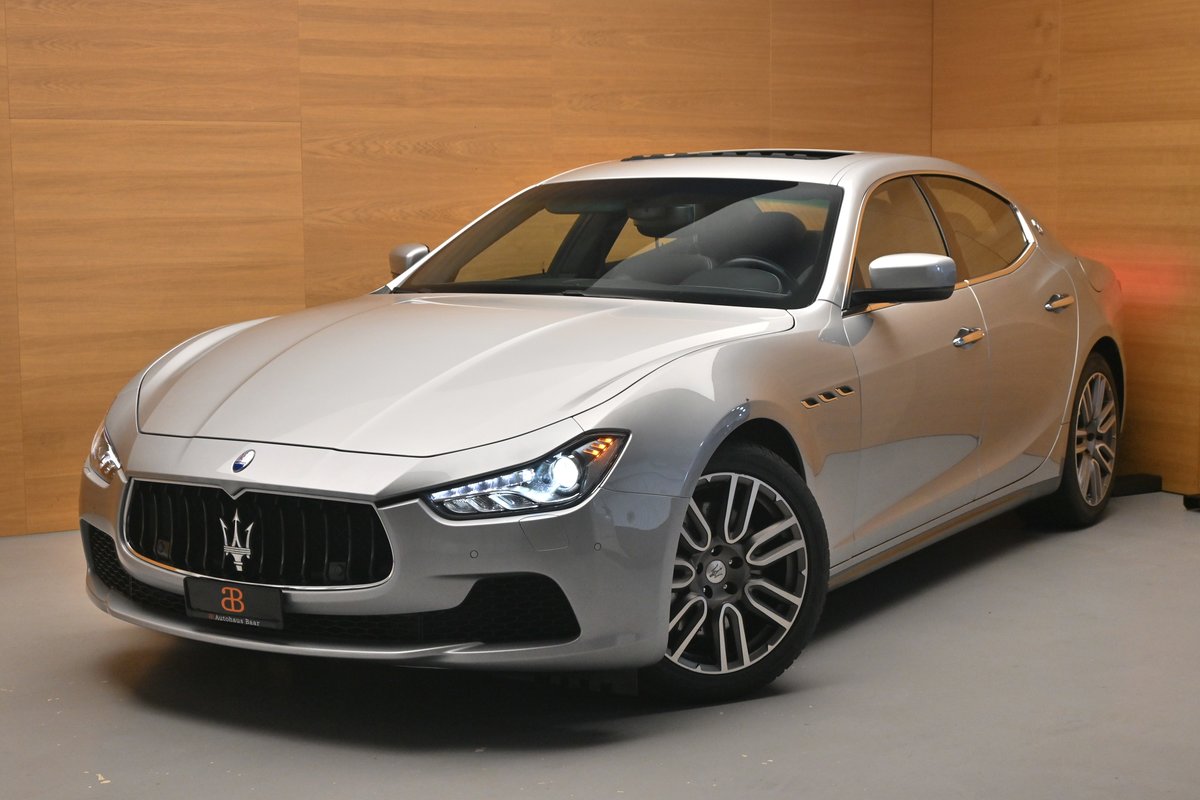 MASERATI Ghibli S Q4 3.0 V6 Automa gebraucht für CHF 36'900,