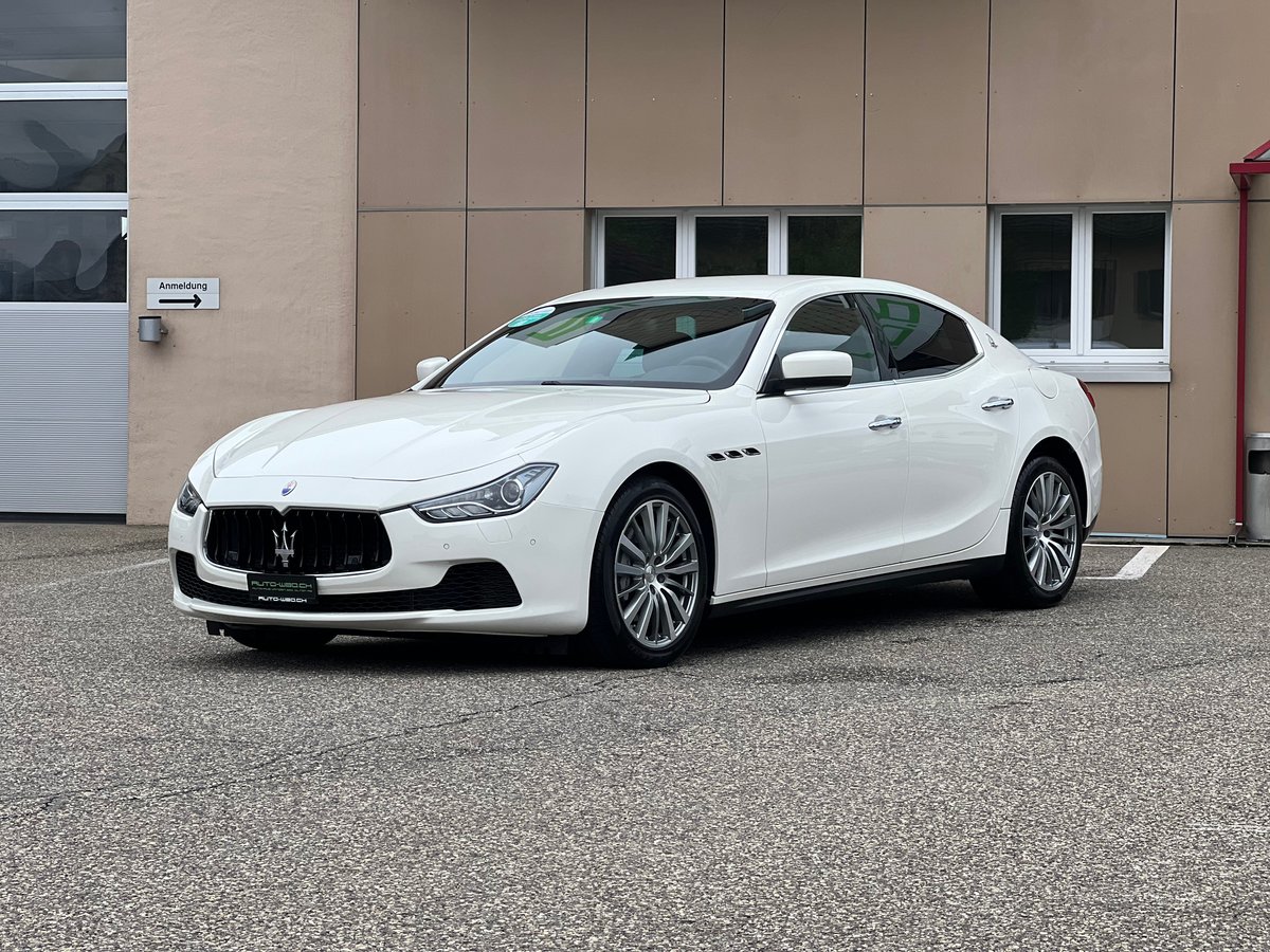 MASERATI Ghibli D 3.0 V6 Automatic gebraucht für CHF 21'850,