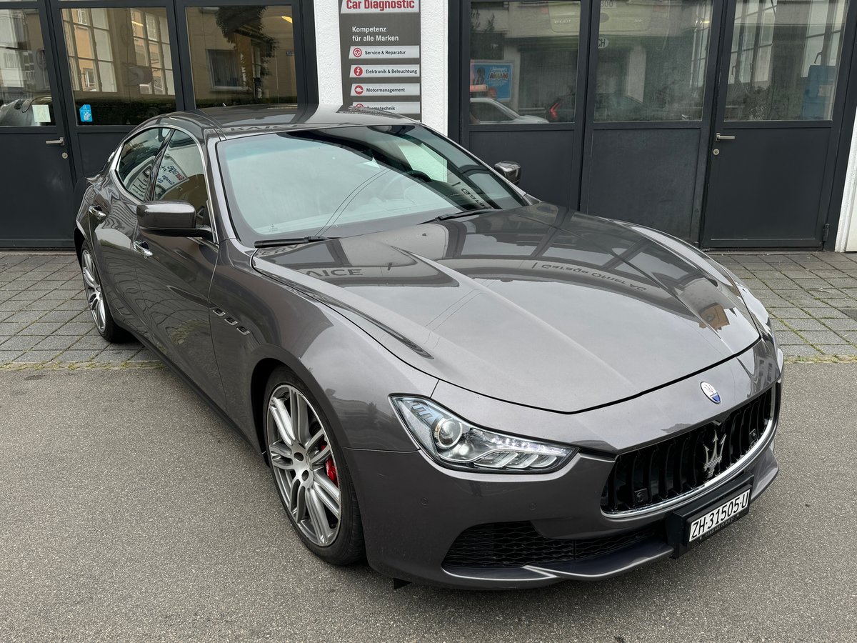 MASERATI Ghibli D 3.0 V6 Automatic gebraucht für CHF 29'900,