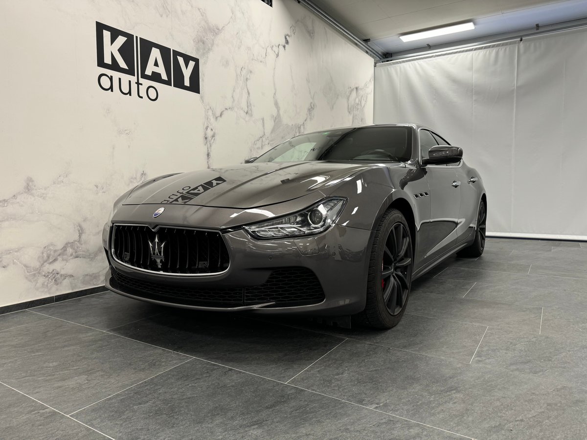 MASERATI Ghibli S Q4 3.0 V6 Automa gebraucht für CHF 37'900,