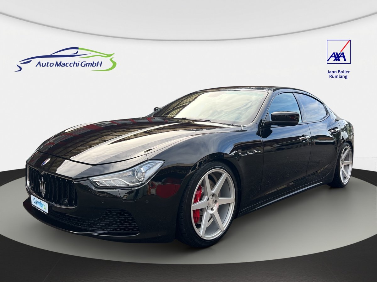 MASERATI Ghibli S Q4 3.0 V6 Automa gebraucht für CHF 20'500,