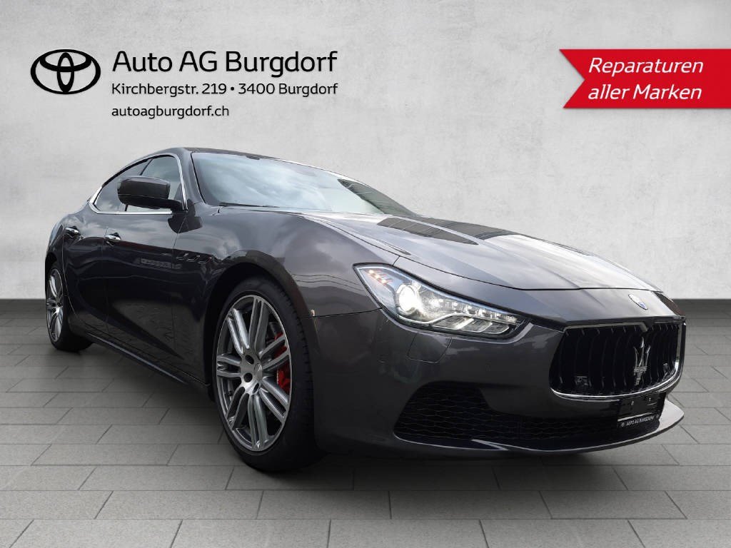 MASERATI Ghibli 3.0 V6 S Q4 gebraucht für CHF 24'900,