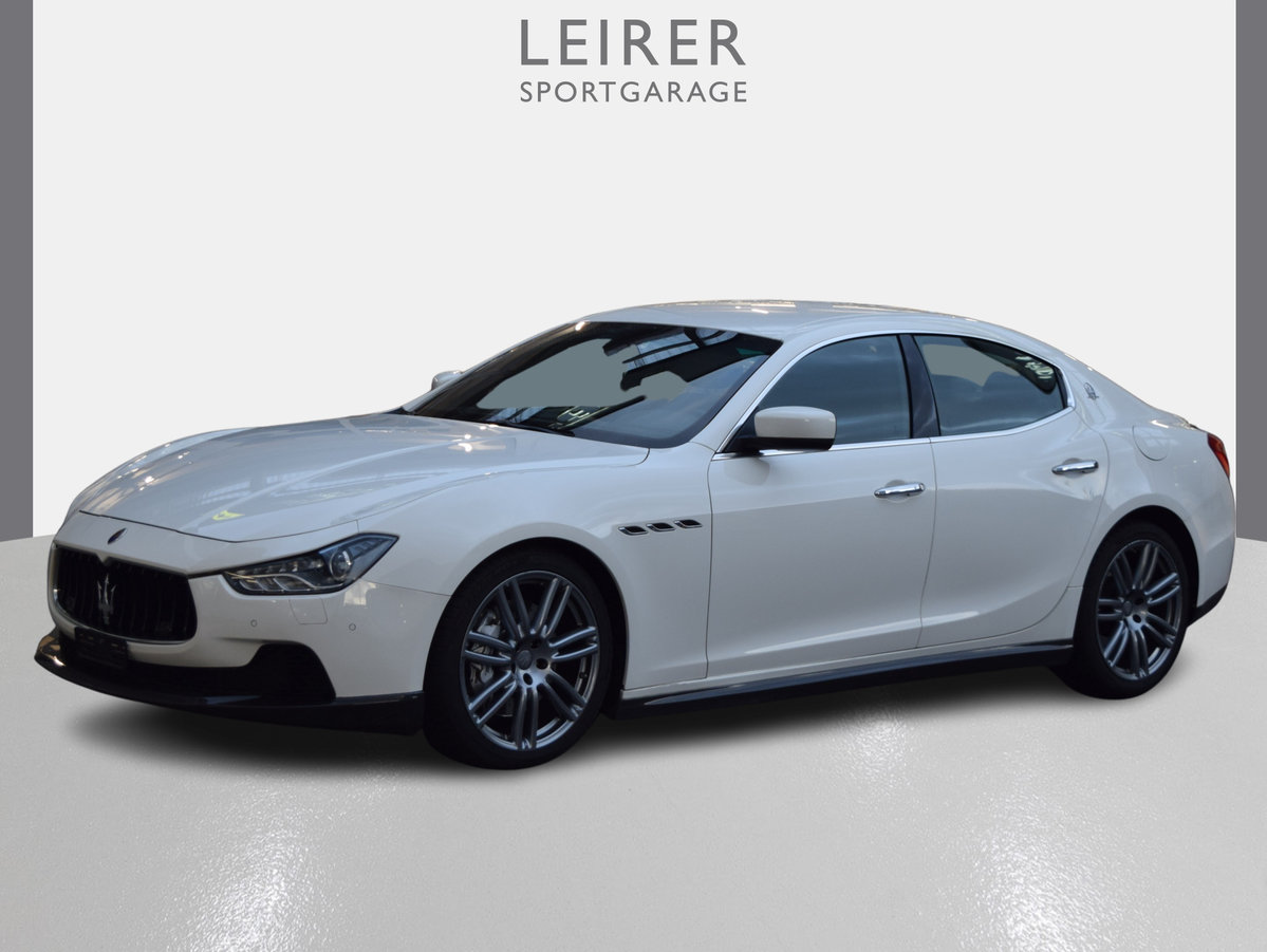 MASERATI Ghibli S Q4 3.0 V6 Automa gebraucht für CHF 32'500,