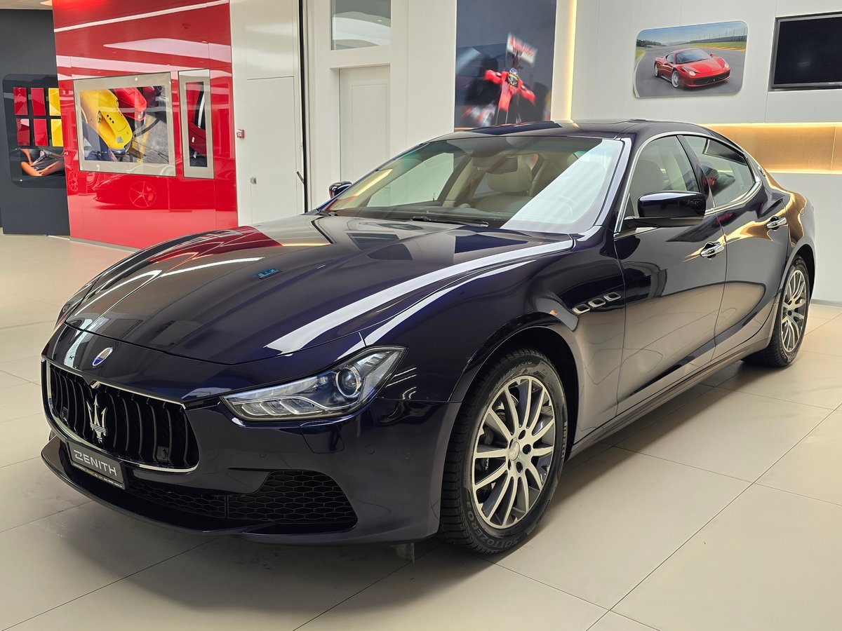 MASERATI Ghibli 3.0 V6 Automatica gebraucht für CHF 35'900,