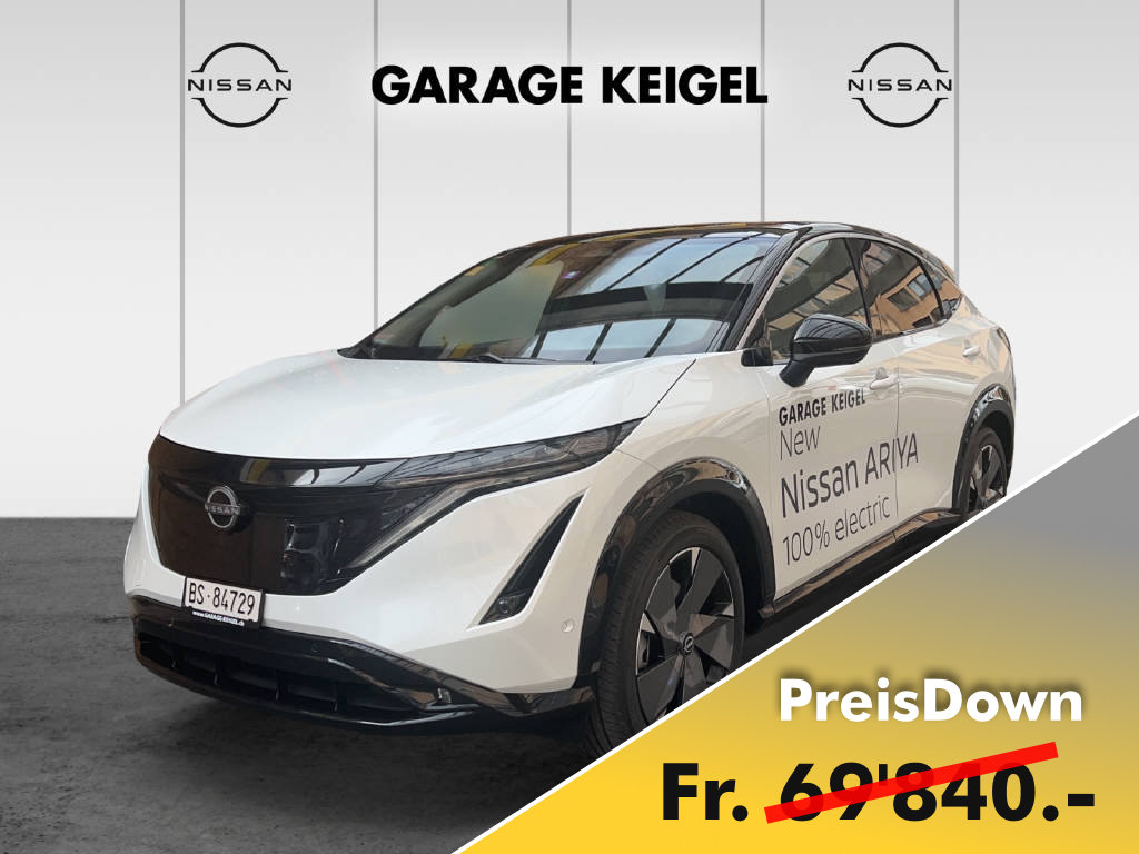 NISSAN Ariya Evolve vorführwagen für CHF 41'900,