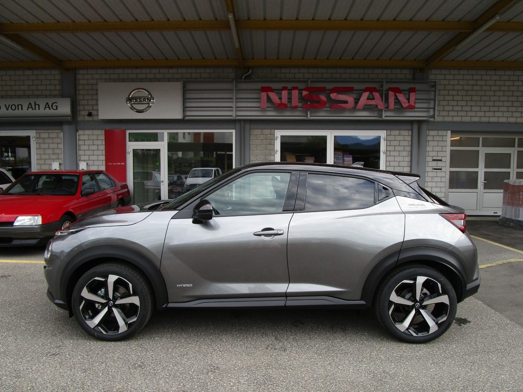 NISSAN Juke 1.6 Hybrid Unplugged neu für CHF 31'062,