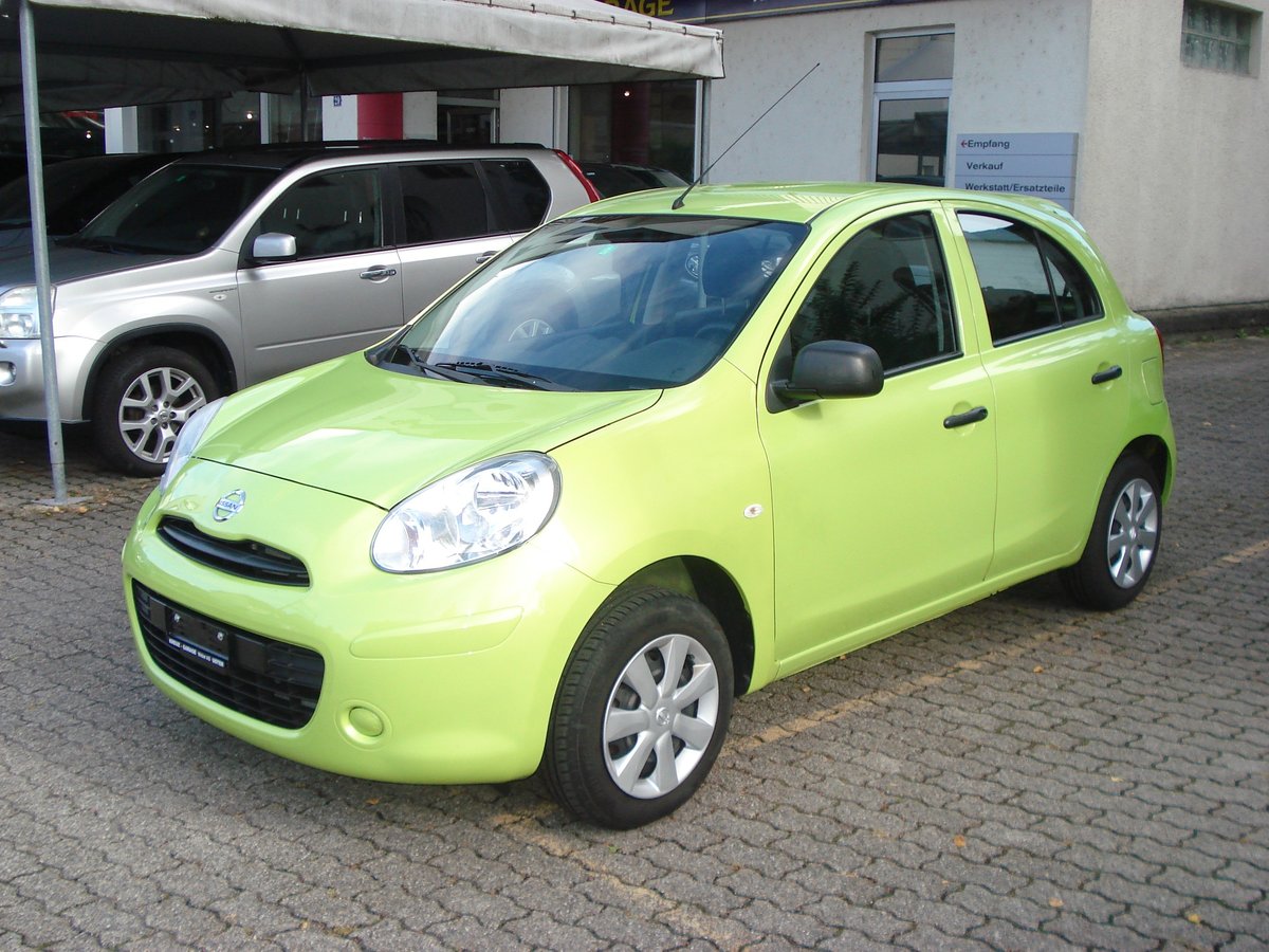 NISSAN Micra 1.2 visia gebraucht für CHF 4'300,