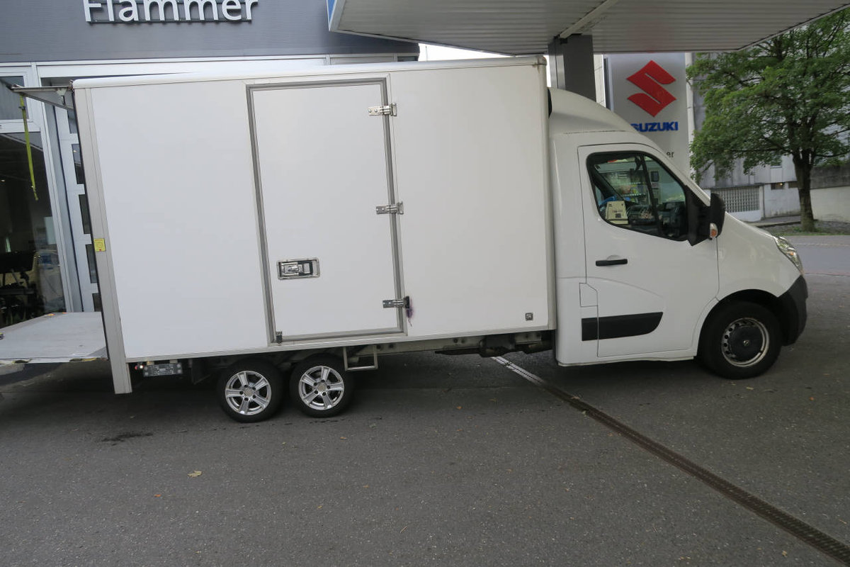 OPEL Movano Koffer Hebebühne. 3.5 gebraucht für CHF 24'750,