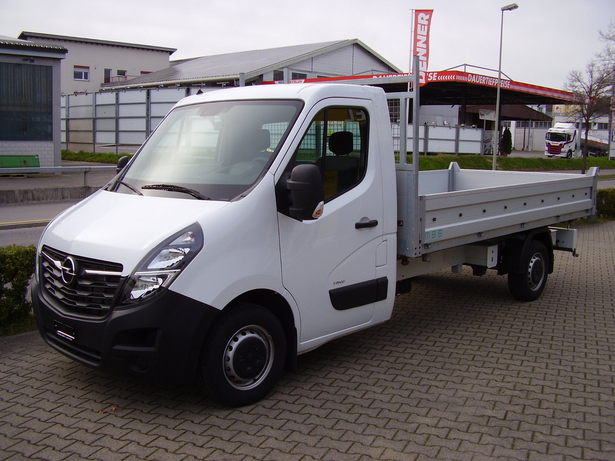 OPEL Movano 3S. Kipper 3.5 t L3 2. gebraucht für CHF 46'900,