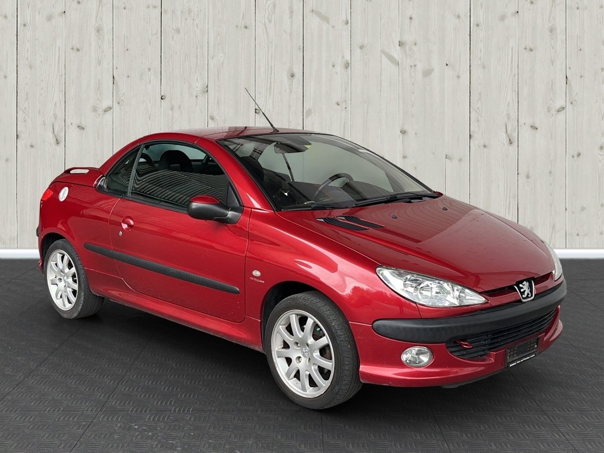 PEUGEOT 206 CC 2.0 16V gebraucht für CHF 1'000,