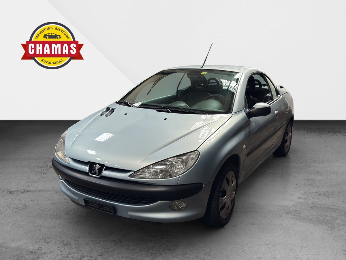 PEUGEOT 206 CC 1.6 16V gebraucht für CHF 700,