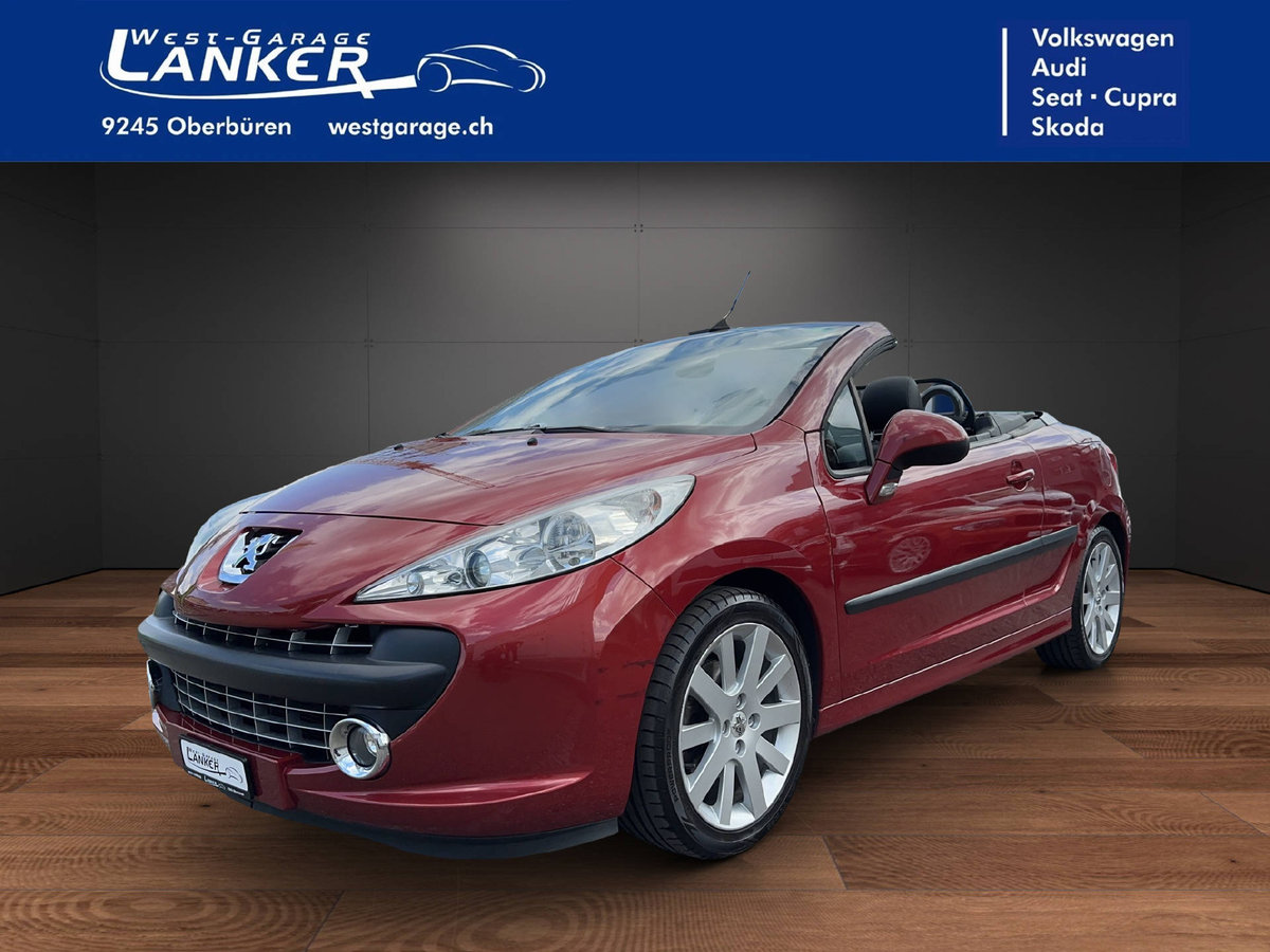 PEUGEOT 207 CC 1.6 16V Turbo Plati gebraucht für CHF 4'980,