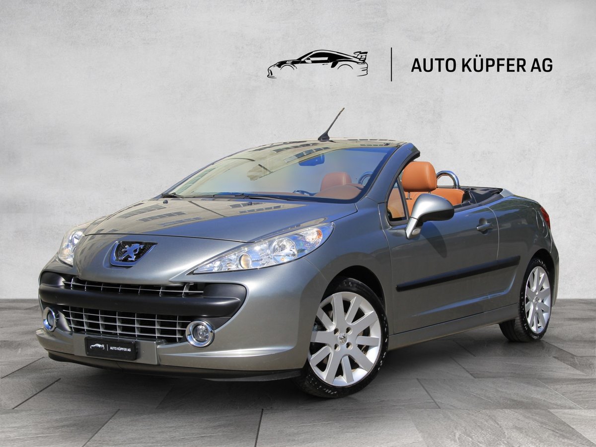 PEUGEOT 207 CC 1.6 16V Turbo Plati gebraucht für CHF 6'490,