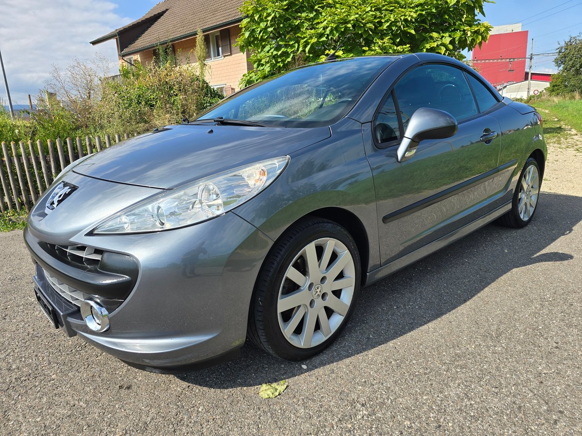 PEUGEOT 207 CC 1.6 16V Turbo Plati gebraucht für CHF 4'750,