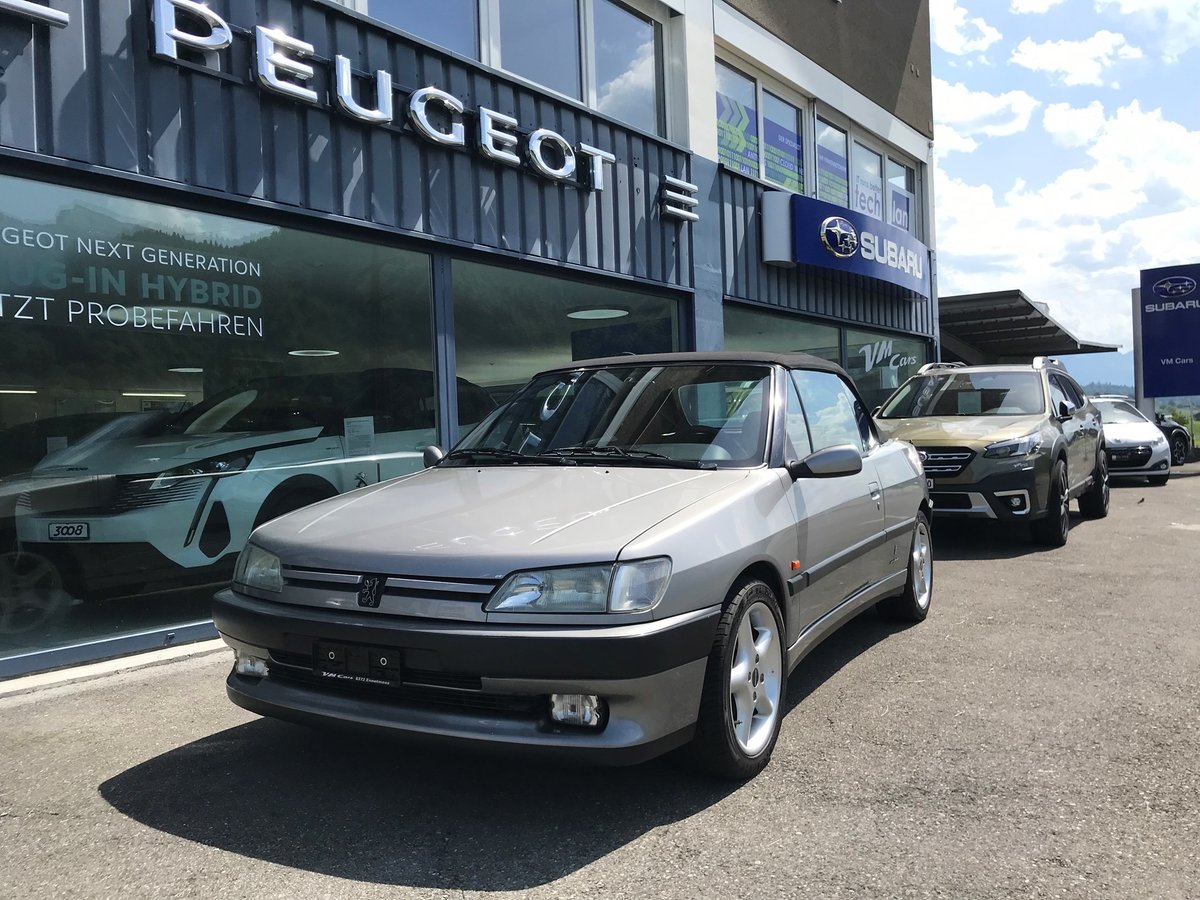 PEUGEOT 306 Cabrio 2.0 gebraucht für CHF 9'800,