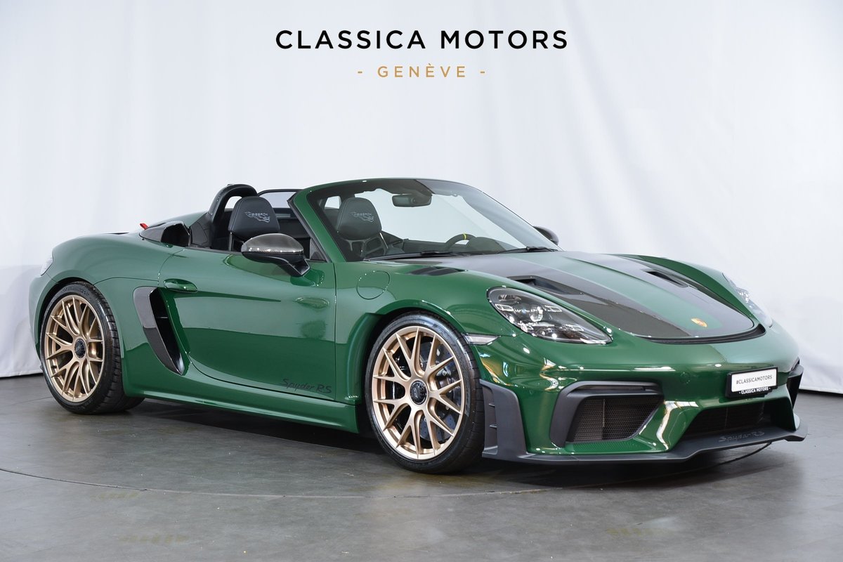 PORSCHE 718 Boxster Spyder RS PDK gebraucht für CHF 245'890,