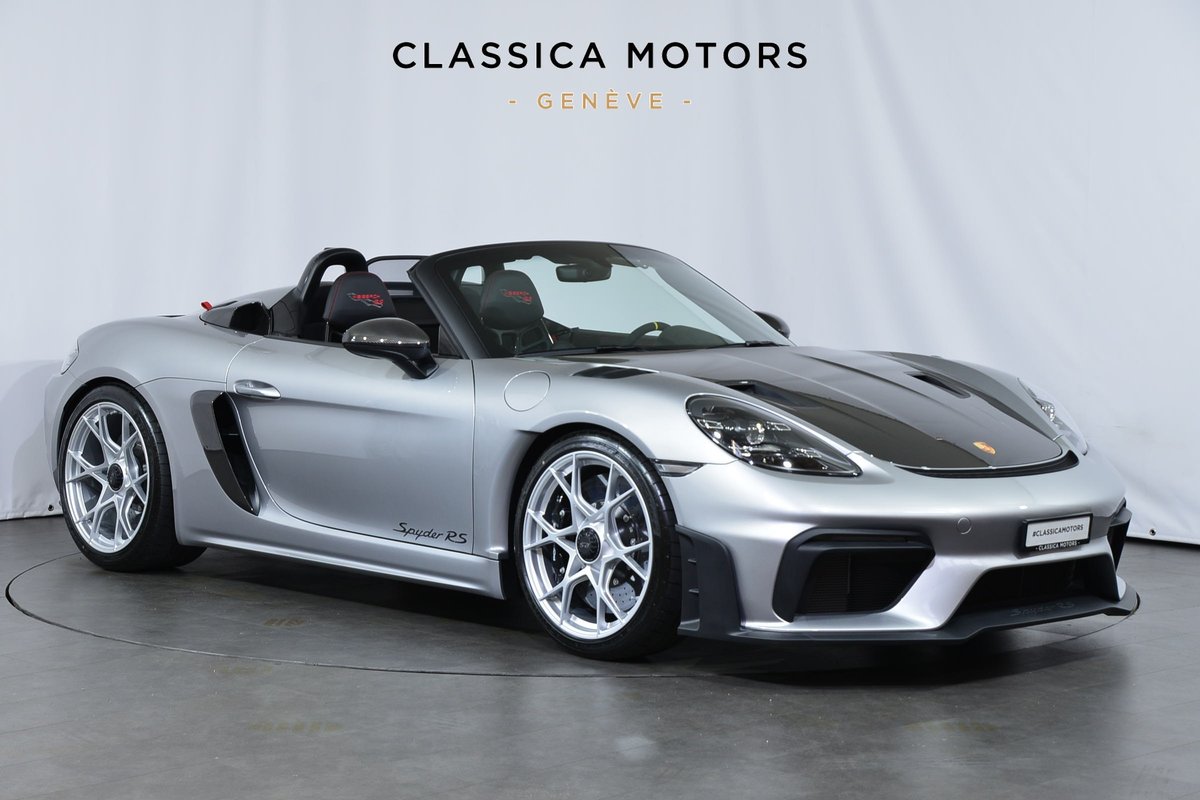 PORSCHE 718 Boxster Spyder RS PDK gebraucht für CHF 235'890,