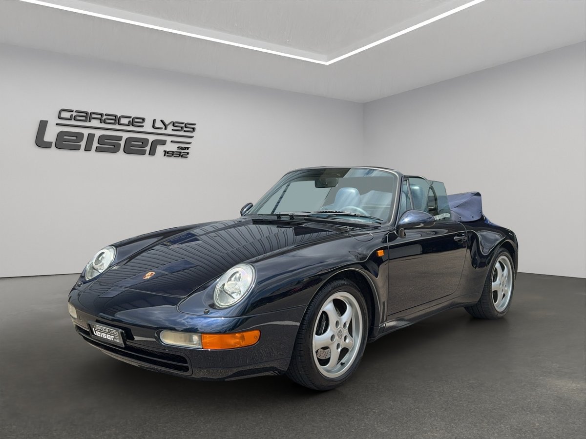 PORSCHE 911 (Typ 993) Carrera Cabr gebraucht für CHF 119'900,