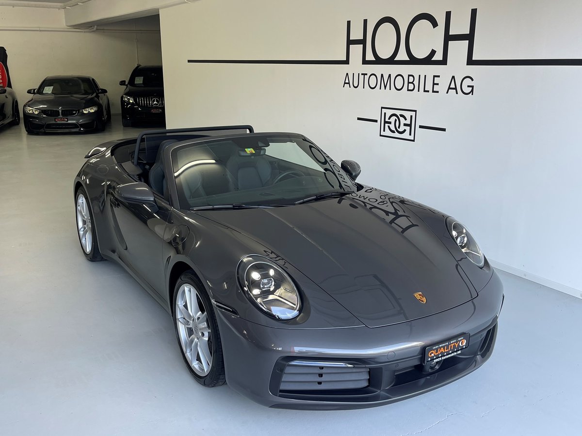 PORSCHE 911 Carrera Cabriolet PDK gebraucht für CHF 136'900,