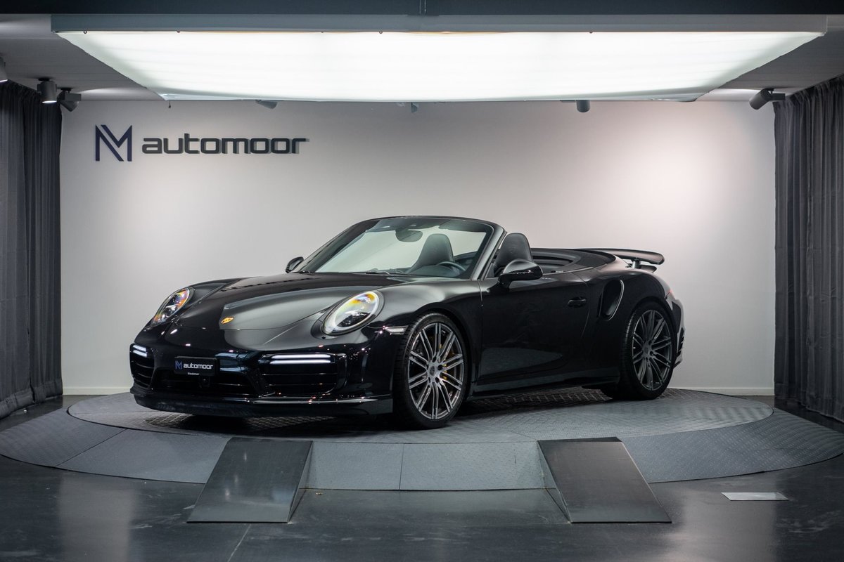 PORSCHE 911 Turbo S Cabrio PDK *Mo gebraucht für CHF 123'500,