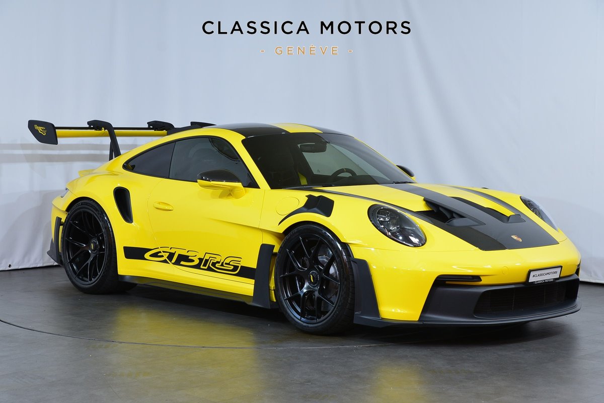 PORSCHE 911 GT3 RS Pack Weissach gebraucht für CHF 338'890,