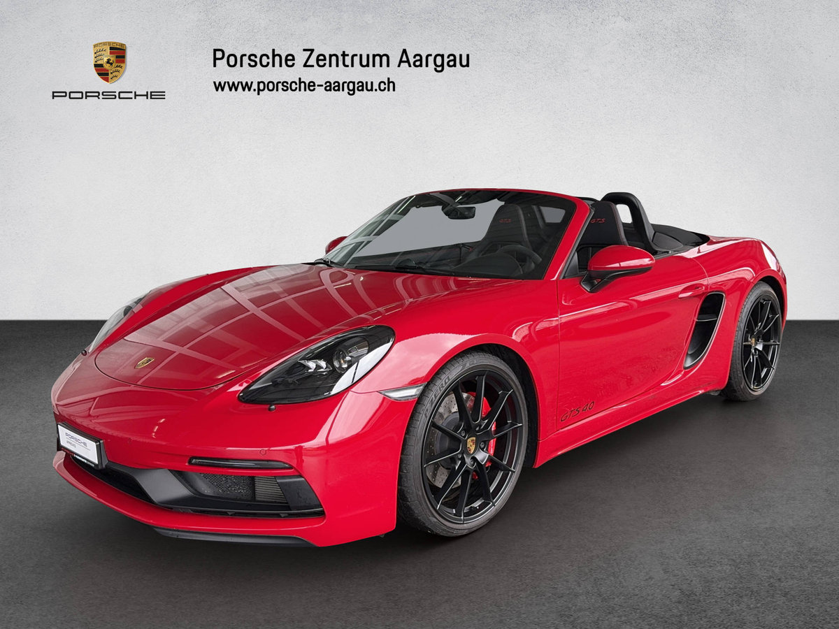 PORSCHE 718 Boxster GTS 4.0 gebraucht für CHF 86'300,