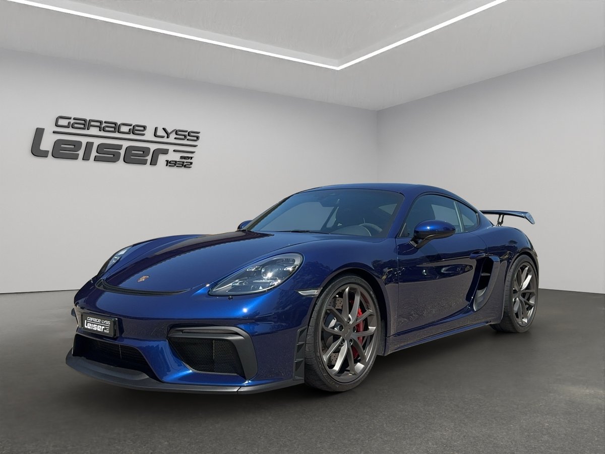 PORSCHE 718 Cayman 4.0 GT4 gebraucht für CHF 124'900,