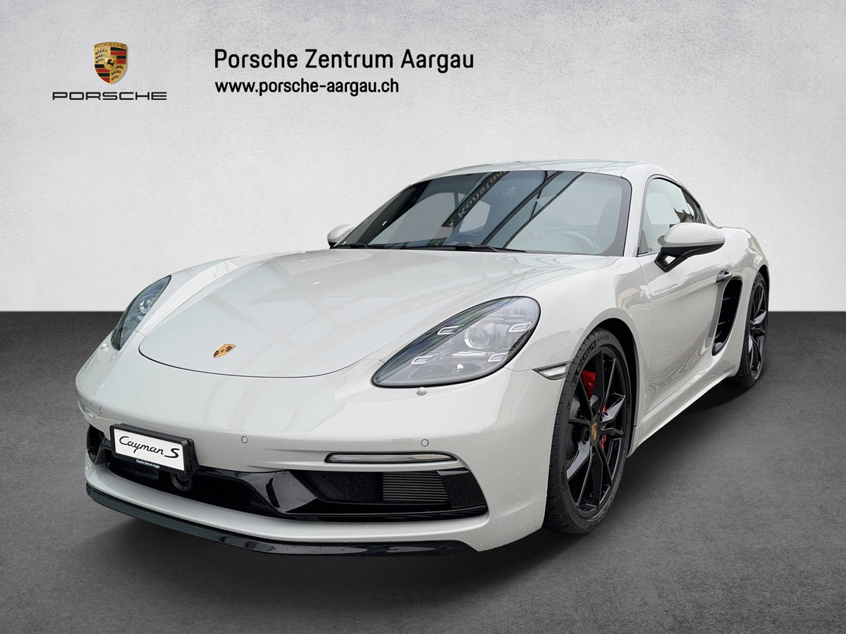 PORSCHE 718 Cayman S PDK vorführwagen für CHF 116'600,