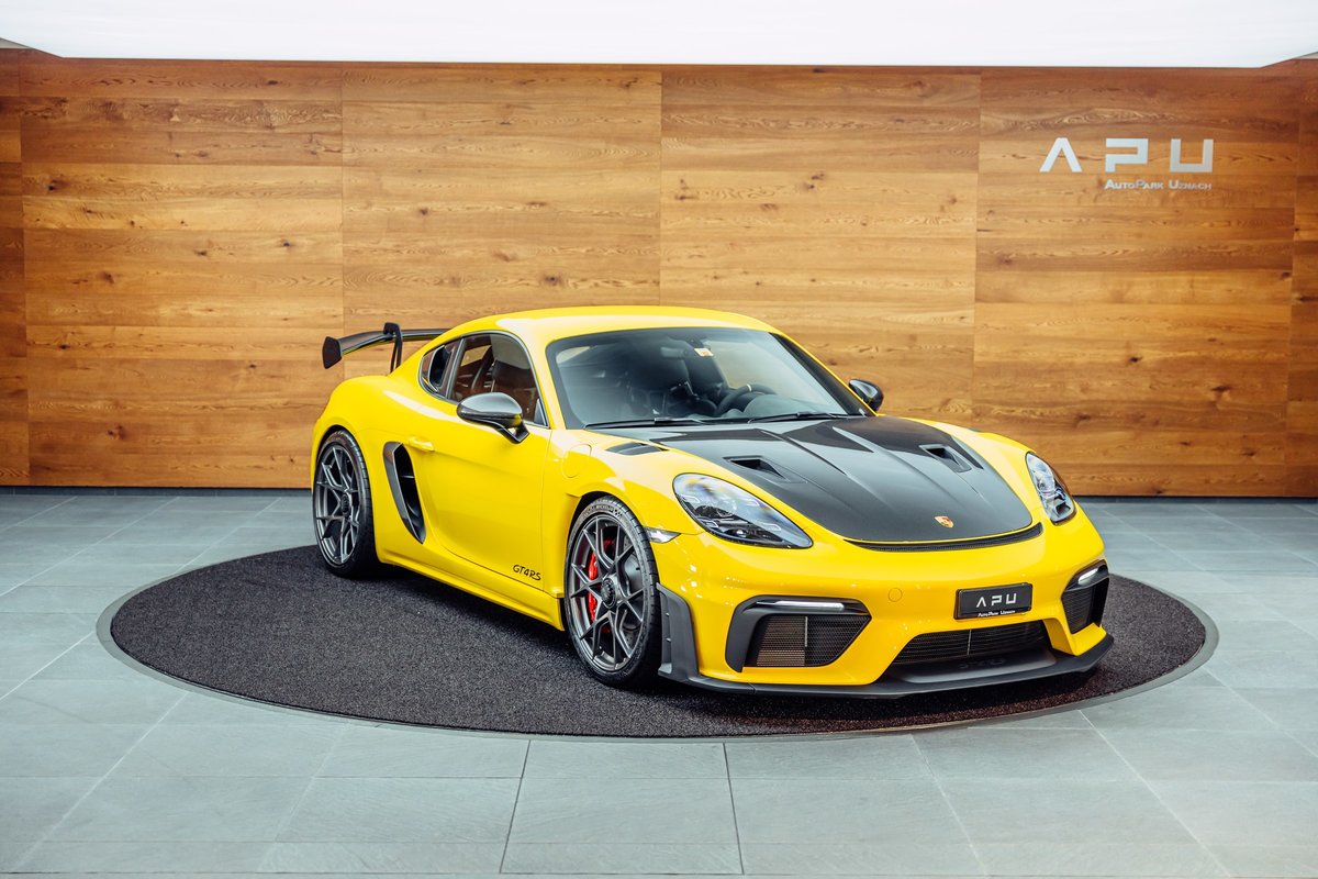 PORSCHE 718 Cayman GT4 RS Weissach neu für CHF 209'800,