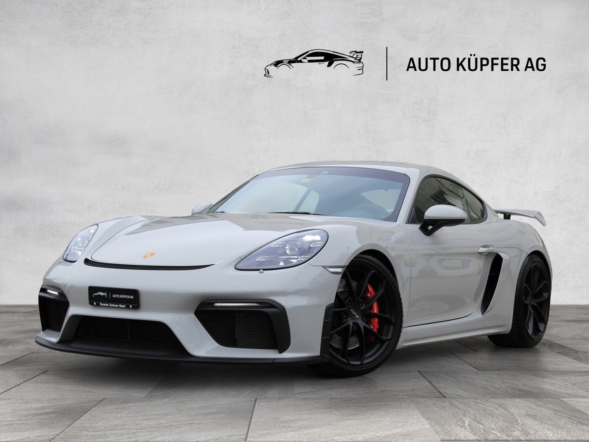 PORSCHE 718 Cayman GT4 PDK | Clubs gebraucht für CHF 119'700,