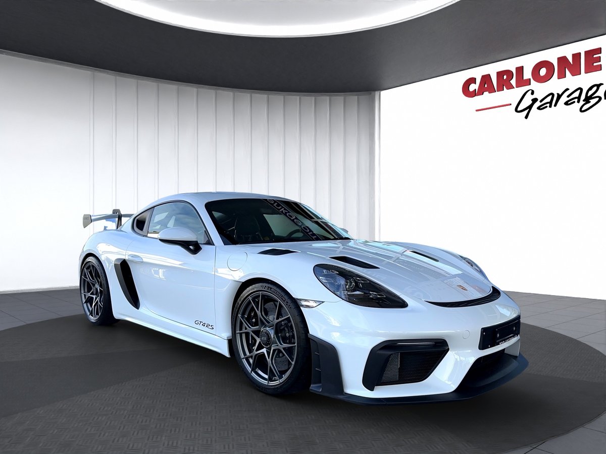 PORSCHE Cayman 718 4.0 GT4 RS PDK gebraucht für CHF 188'718,