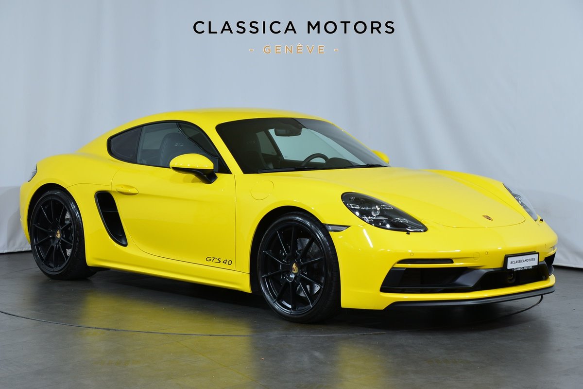 PORSCHE 718 Cayman GTS 4.0 PDK gebraucht für CHF 101'890,