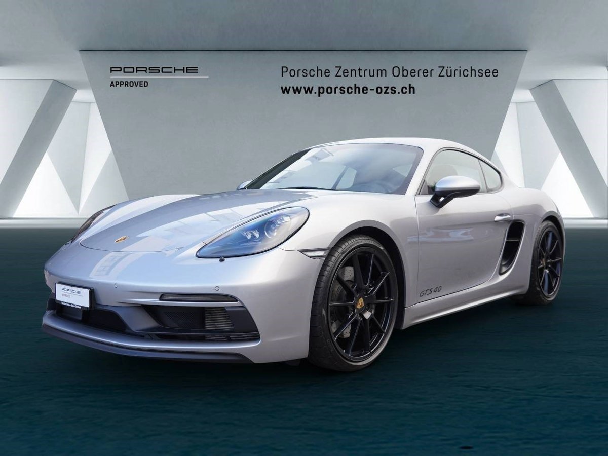 PORSCHE 718 Cayman GTS 4.0 gebraucht für CHF 108'718,