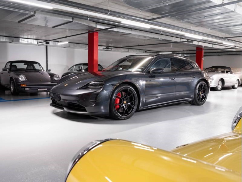 Porsche Bandes Intégrales latérales + capot + toit + hayon - JAUNE