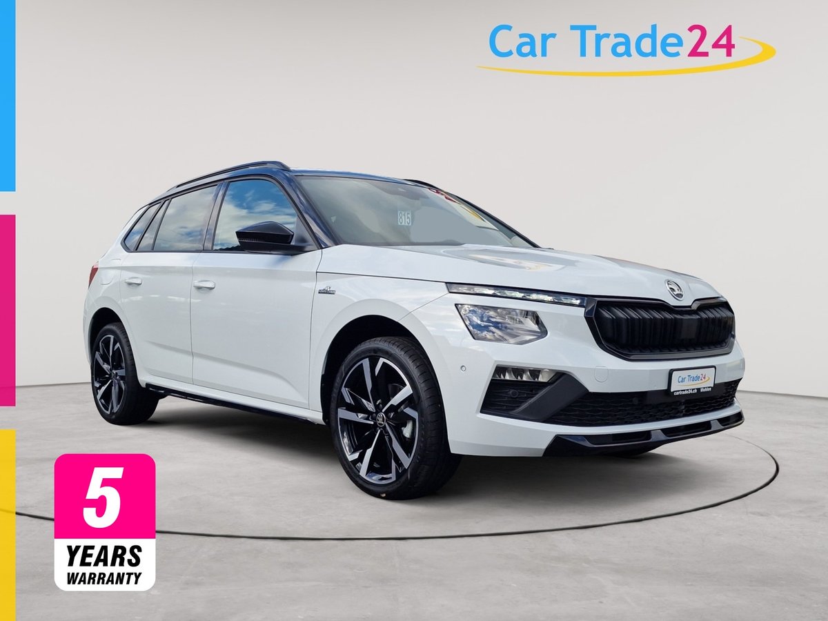 SKODA Kamiq 1.5 TSI Monte Carlo Pa neu für CHF 33'900,