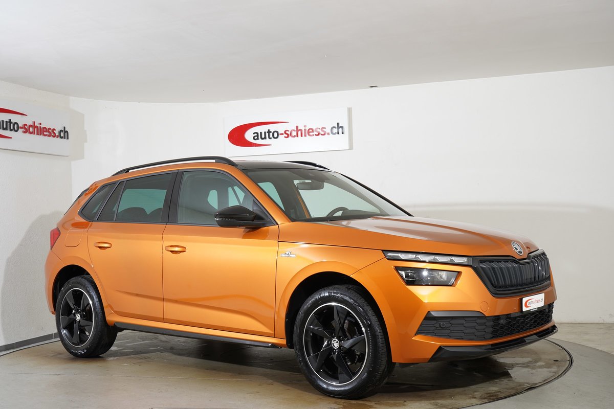 SKODA KAMIQ 1.0 TSI Monte Carlo DS gebraucht für CHF 19'980,